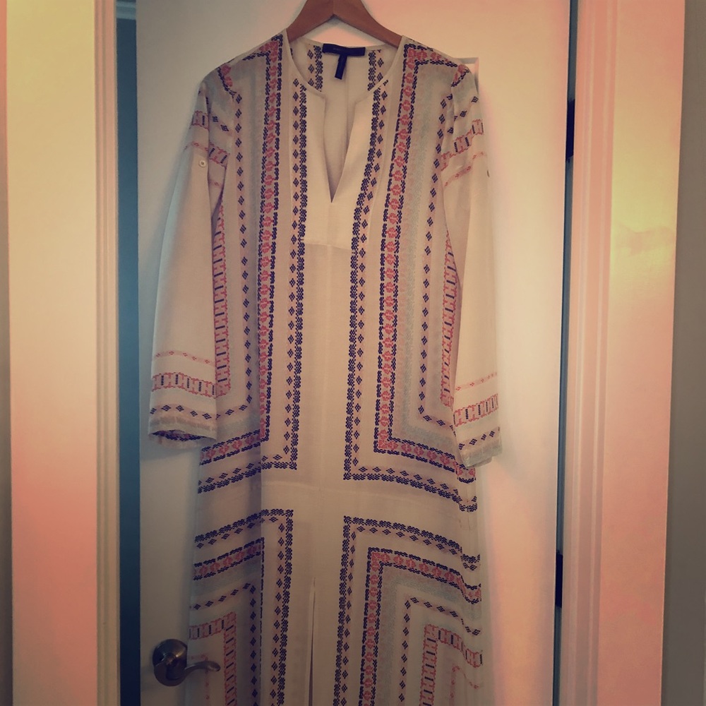 Bcbg long caftan dress